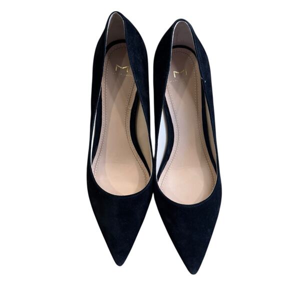 Marc Fisher Womens ZALA Black Suede Pointy Toe Pumps NEW Size 7.5 - Picture 3 of 13